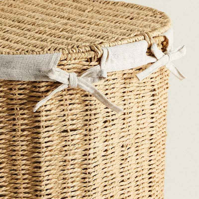 Panier à linge Laryx sac amovible attaches